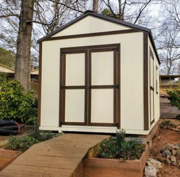 Bama Sheds 10x16 Ranch style roof.