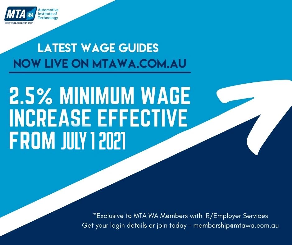 Minimum Wage Increase 2021