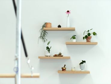 floating shelves