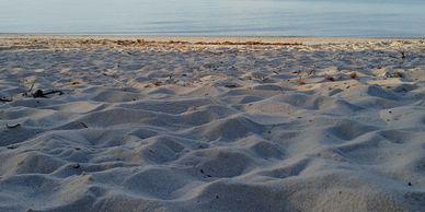 Beach sand