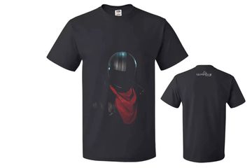 Biker Print. (T-shirt) 