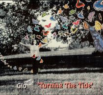 Glo's album cover titled 'turning the tide'.