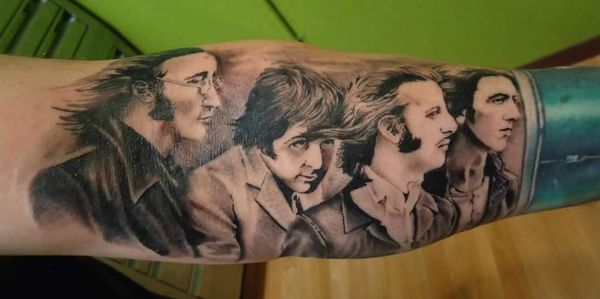 Classic Rock portrait of the Beatles