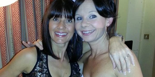Amie left, Katie right