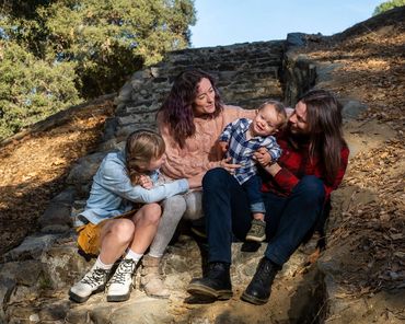 Lifestyle family session capturing laughter and connection