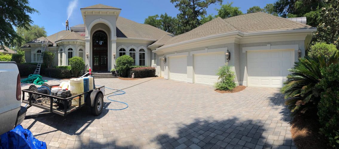 Savannah SoftWash Pressure Washing, Roof Cleaning Savannah SoftWash