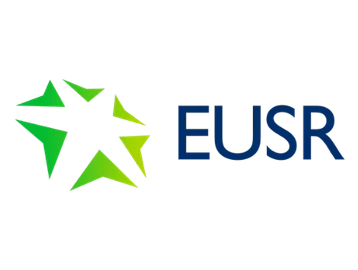 Green star-shaped logo with EUSR text in blue.