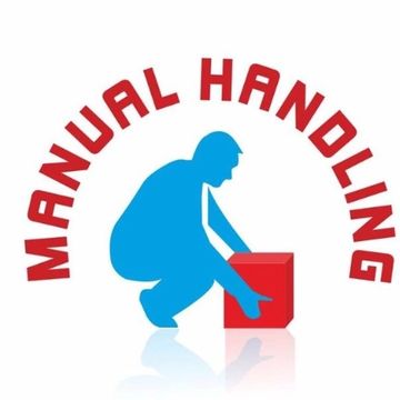 Icon of a person lifting a box with 'Manual Handling' text.