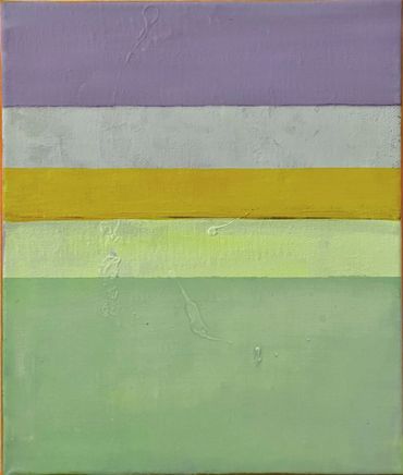 Green Purple III by Liza Hirst
