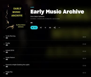Early Music Archive by Simo Sakari Aaltonen streaming 