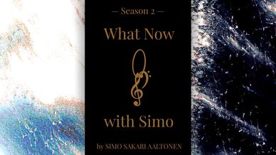 Season 2 of "What Now with Simo" by Simo Sakari Aaltonen.