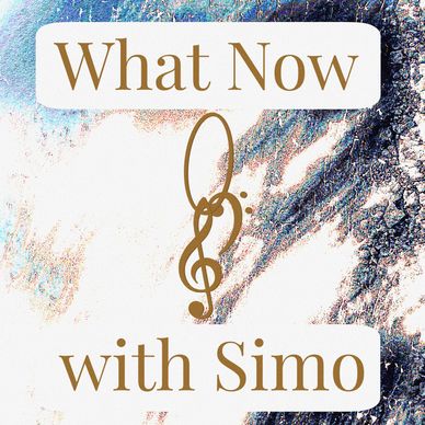 Later cover art for podcast What Now with Simo
