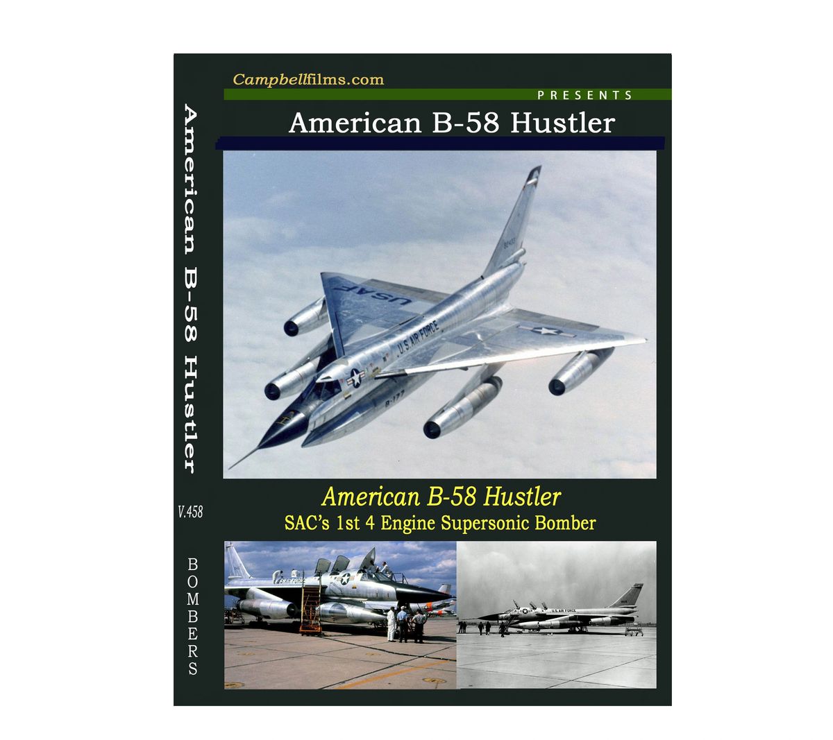 Amazing Convair Supersonic B 58 Hustler Sac Bomber