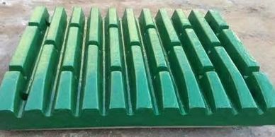 jaw crusher plate, jaw plate, manganese steel crushing plate