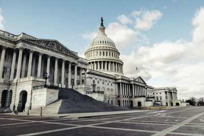 Featured image presenting the US Capitol Building. Prohibition and criminalization of cannabis was p