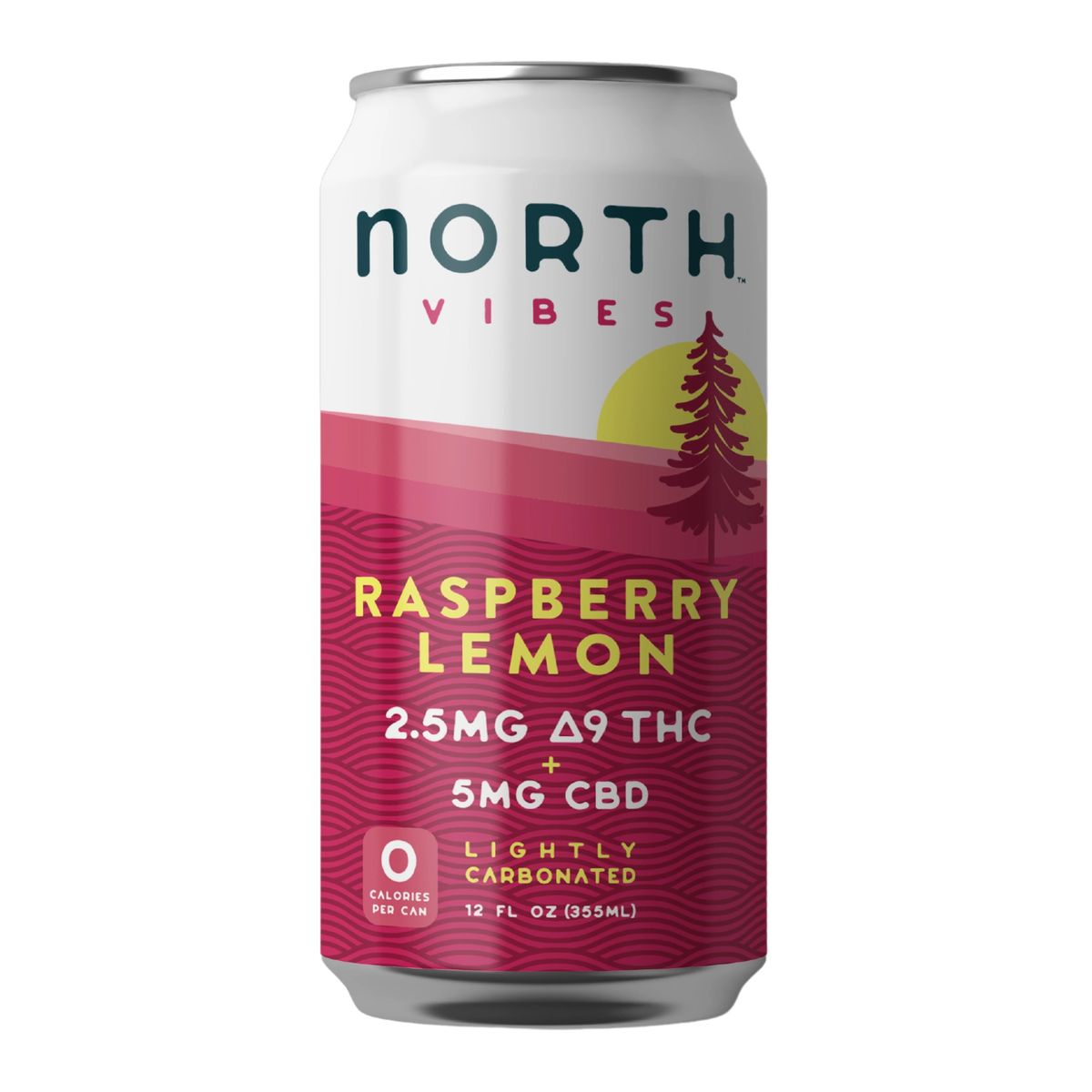Drink the North Vibes 2.5mg THC (Hemp D9) / 5mg CBD In Shop PickUp