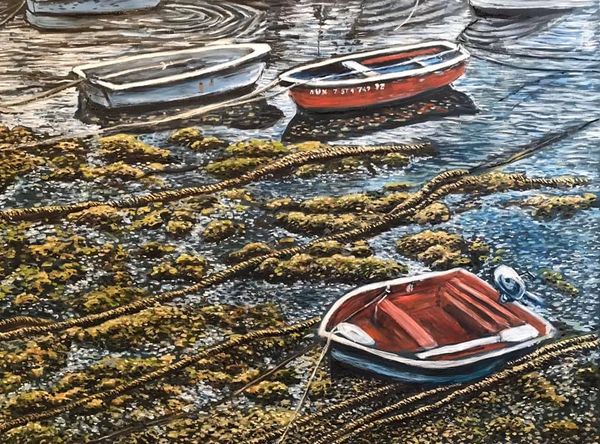 Low Tide at Castro Urdiales, Spain - Gift to friend