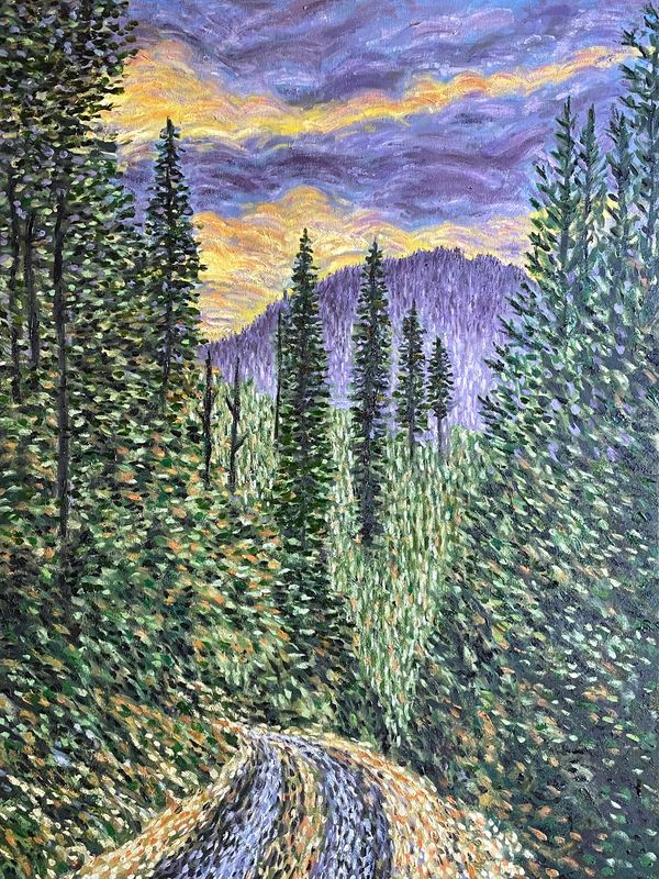 Sunset on Old Foley Ridge - Donated to MCLT