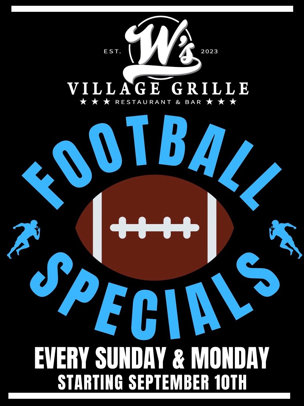 Sunday Football Specials