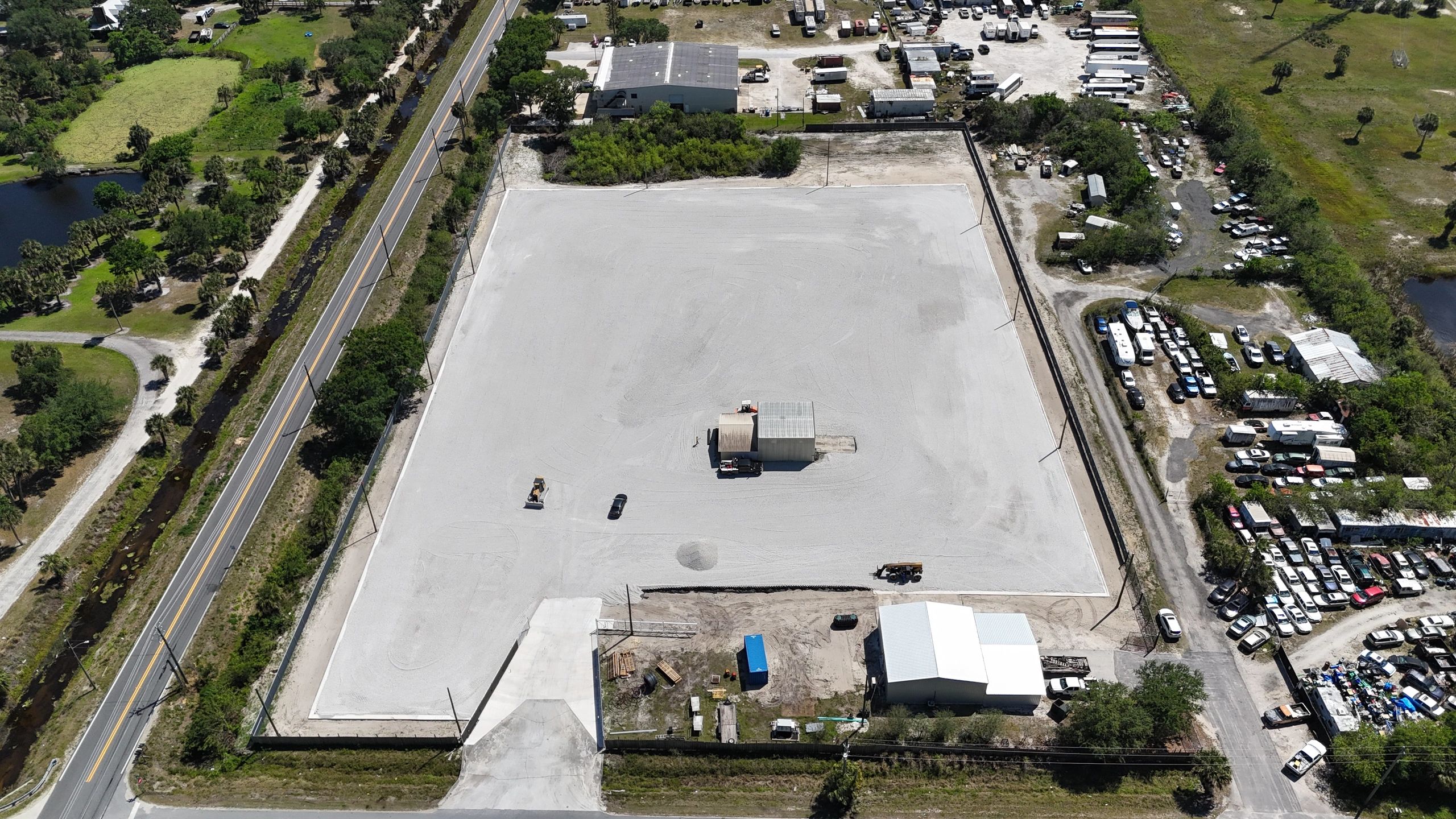 Cocoa Truck Parking facility in Florida