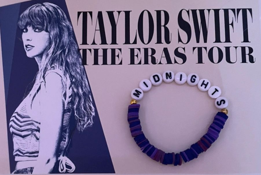 Taylor Swifts Midnights Clay Bead Bracelet 