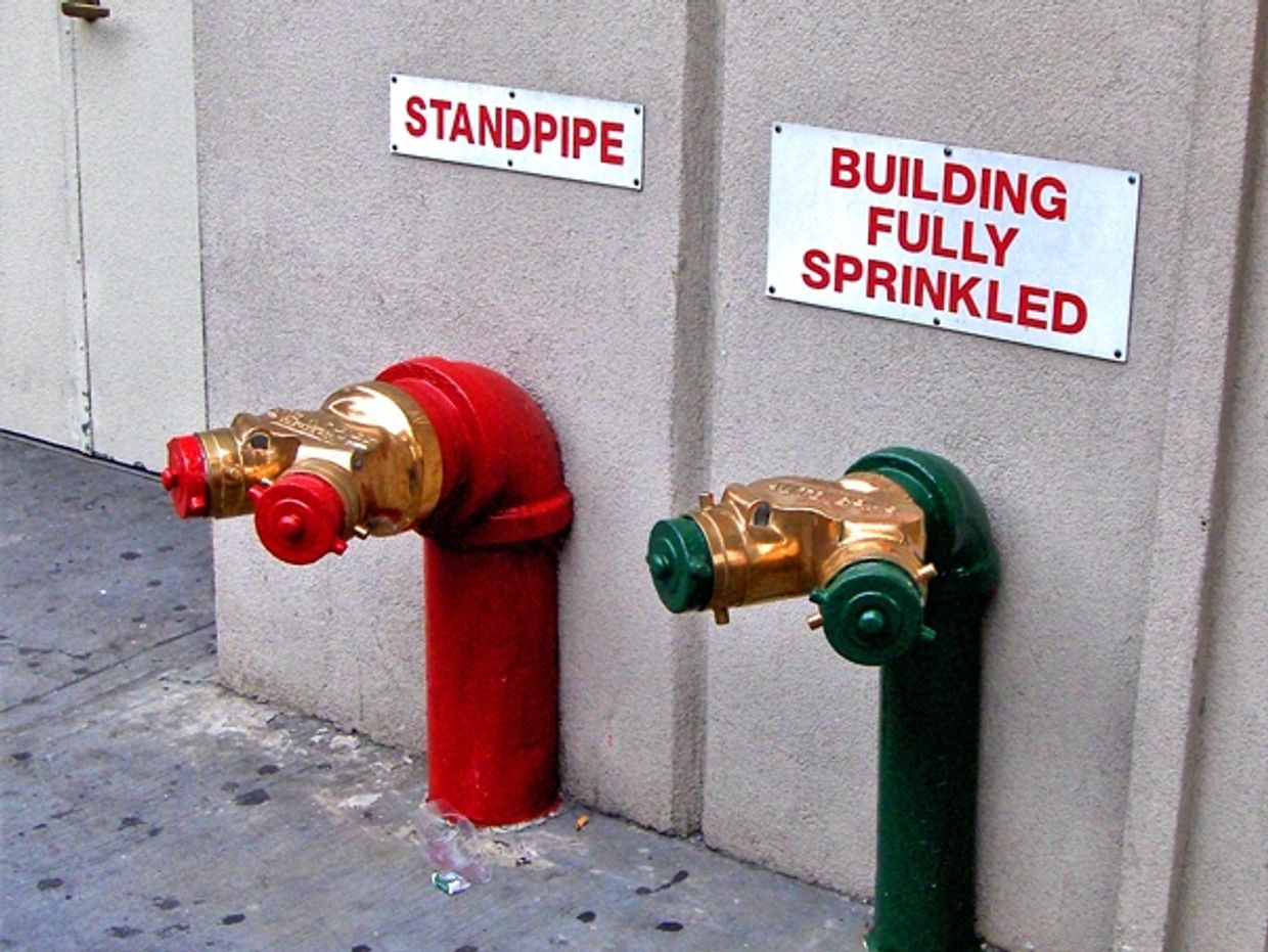 Siamese Standpipe