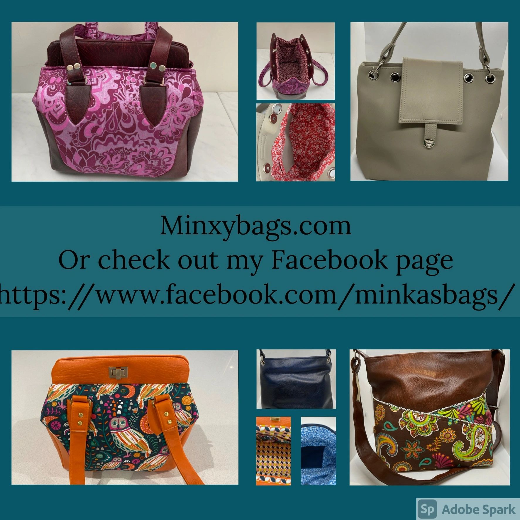 Bespoke Handbag Bags Made to Order Minxy