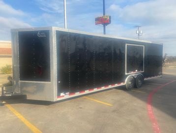 Trailer Rental 28 foot enclosed cargo trailer 