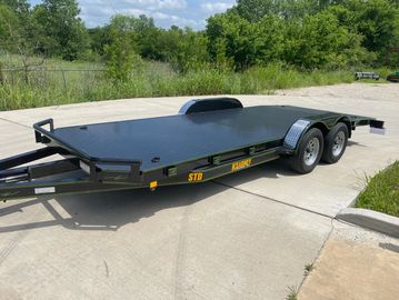 Trailer Rental 20 foot open deck car hauler for rent. Trailer rental Dallas Fort Worth