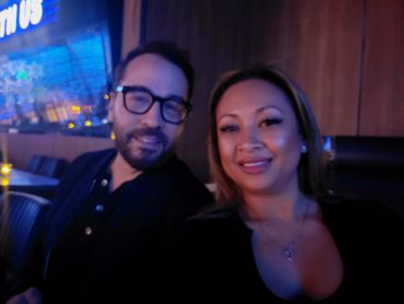Jeremy Piven with Comedy Reviewers at Ice House Comedy Club 
