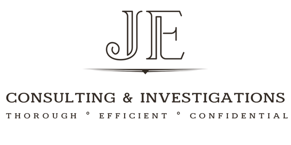 JE Consulting & Investigations Logo