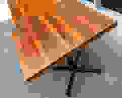 Furniture Cafe Table Bases And Table Legs including spotted gum timber restaurant table tops