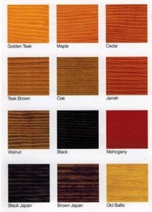 Custom Timber colour staining of bedroom furniture Gold Coast Australia.