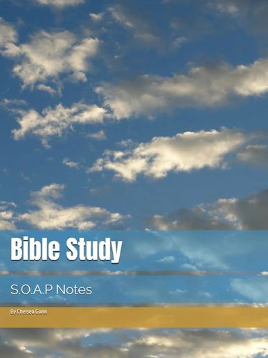 81 page Bible Study journal using the S.O.A.P notes method