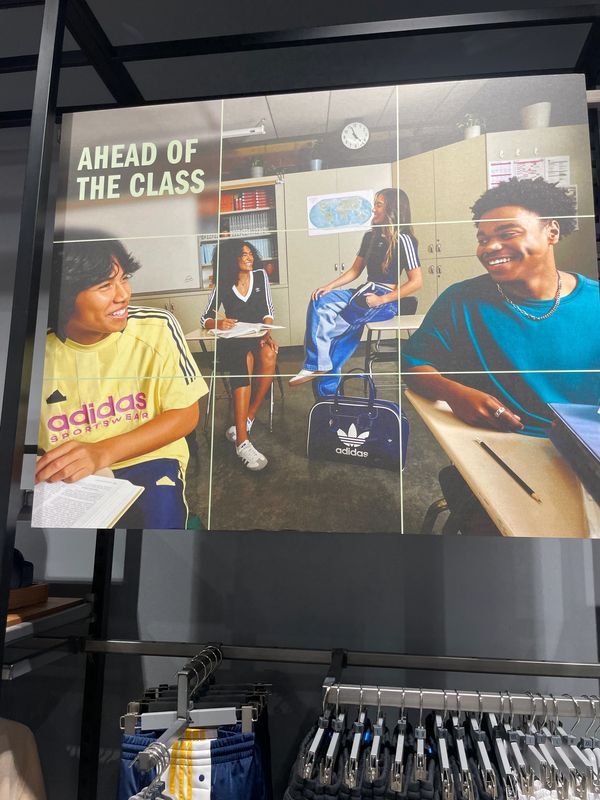 Actor and activist Lance Alexander for Adidas 2024 Back to school campaign