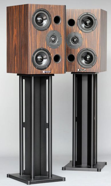 The AR-4 was a mid sized speaker that delivers exceptionally tight and punchy bass from a small phys