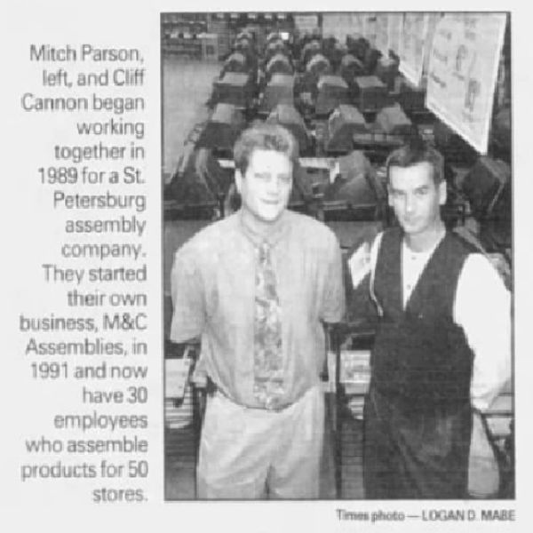 Pasco Times Newspaper article from October 12th 1998
