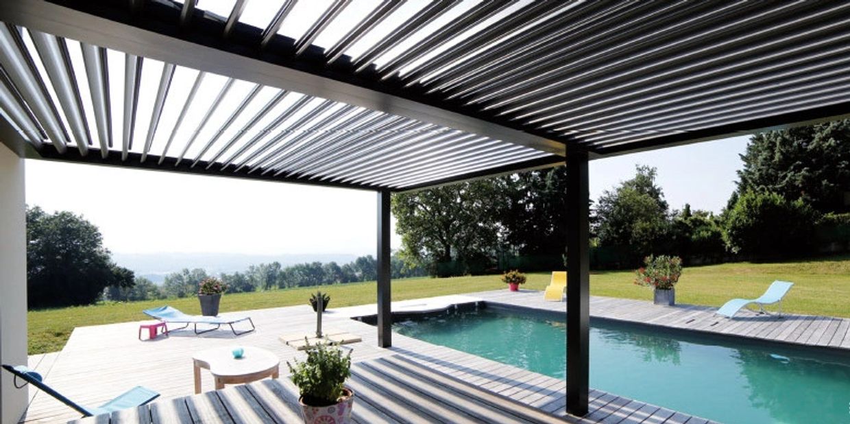 aluminium louver for pools