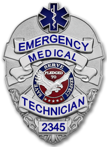 Badge of Life Emergency Medical Technican Badge