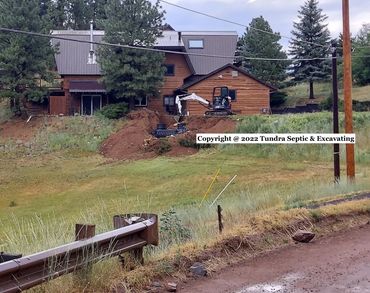 New septic tank installation in Boulder