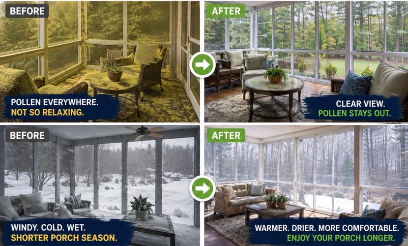 Porch Guard Solutions porch pollen protection