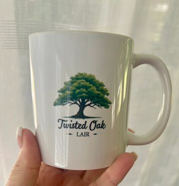 Mug has both camps imprinted on it