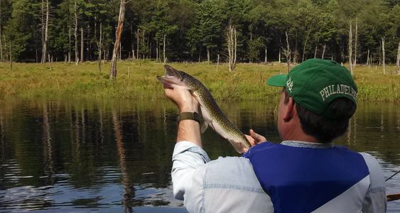 Kayak Fishing at the Walter E Francis Reservoir, White Haven