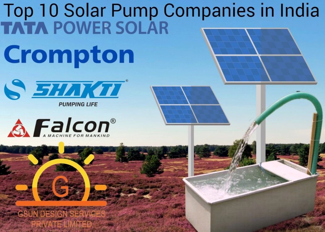 Top 10 Solar Pump Companies in India.