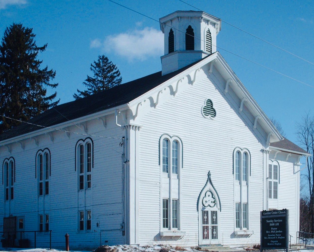 Caroline Center Church is located in Caroline Center, New York.