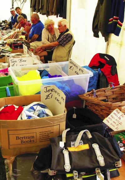 Yorkshire Cycle Festival bike jumble at Driffield Showground 