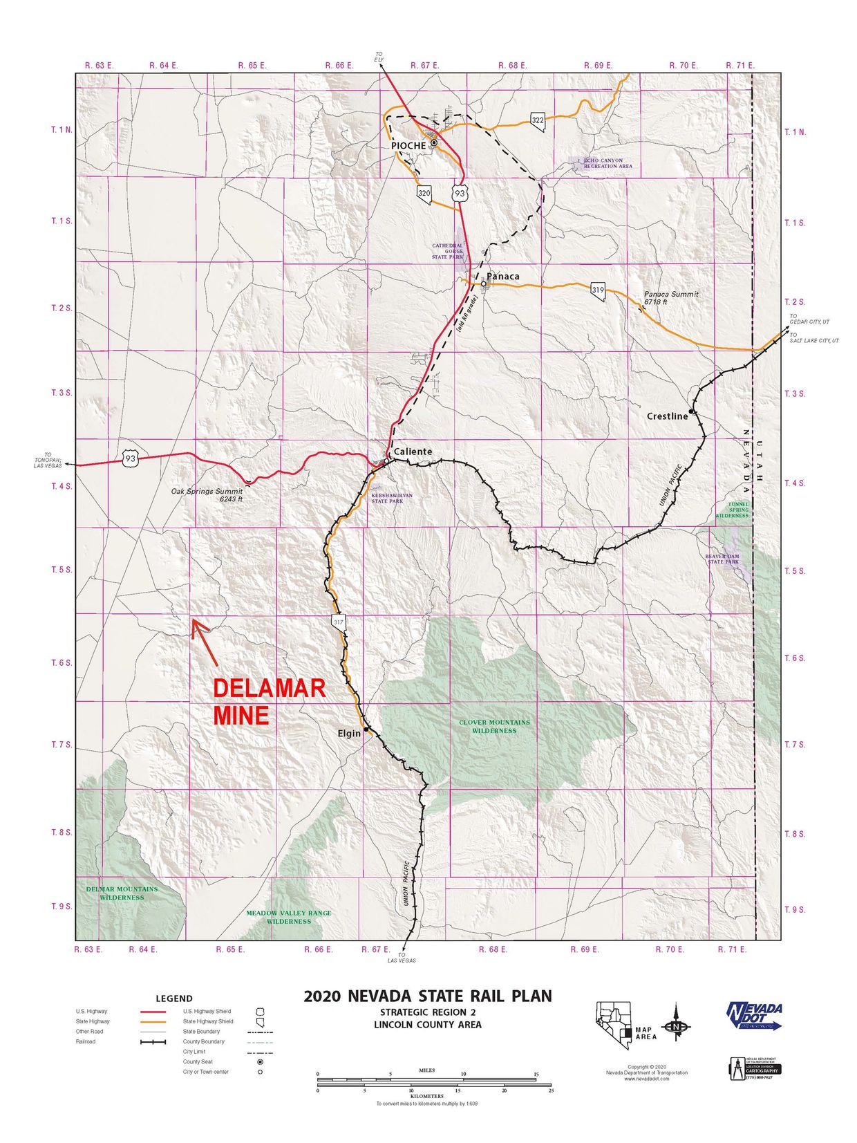 Nearby rail access options