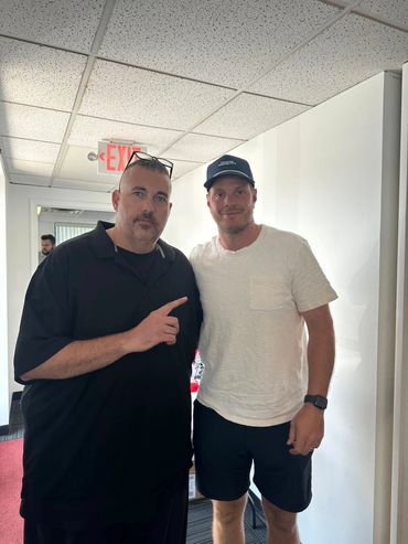Monk and John Carlson - July 2025