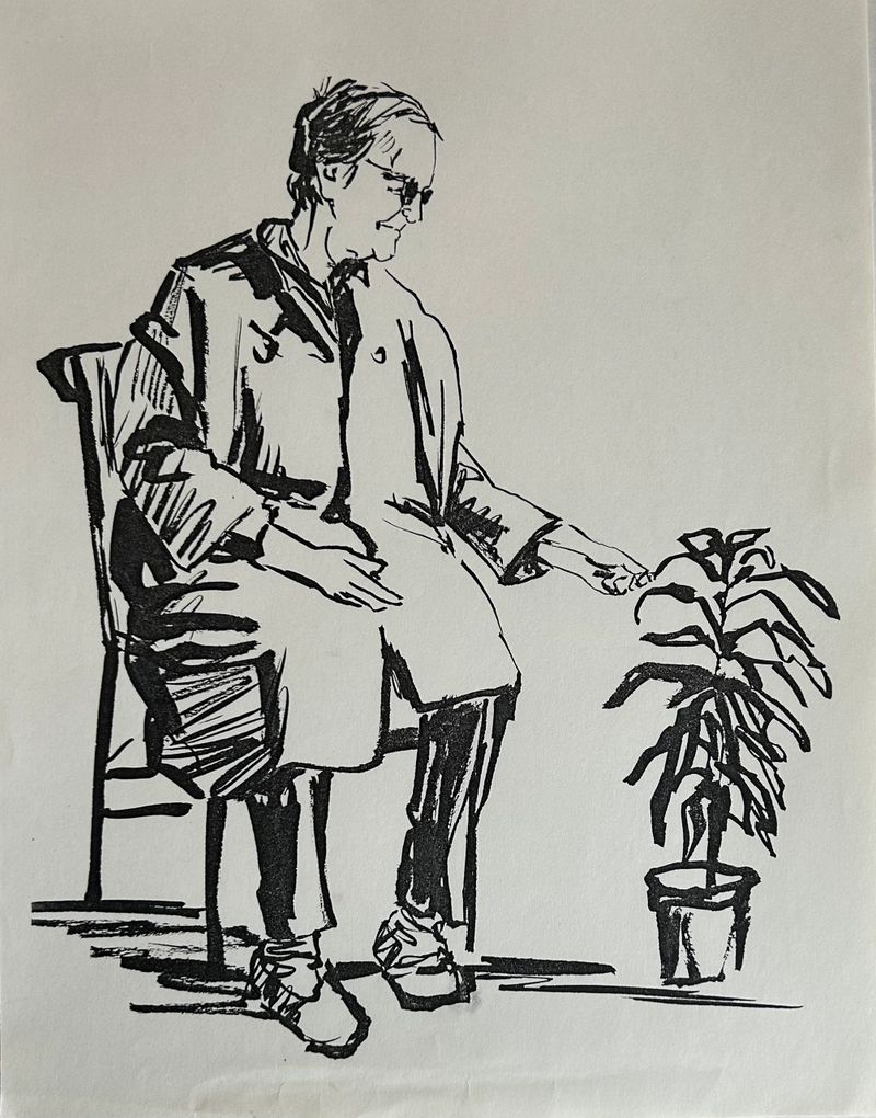 Grandma in LA wPlant.jpeg