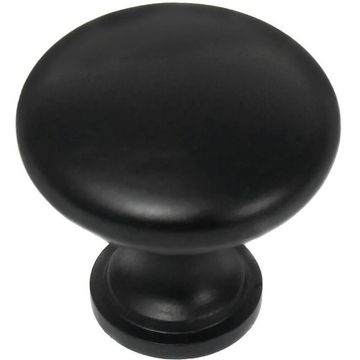 Knobs for Cabinets; Matte Black Laurey Danica 54620